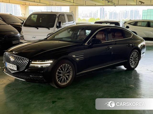 Genesis G80 (RG3) 2021 Черный из Кореи