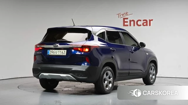 Kia Seltos 2020 Синий из Кореи