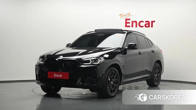 BMW X4 (G02) 2023 Черный из Кореи