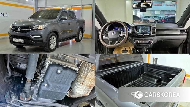 Ssangyong Rexton Sports 2019 Серый из Кореи