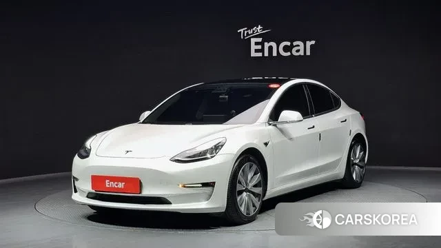 Tesla Model 3 2020 Белый из Кореи