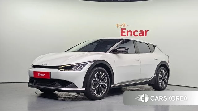 Kia EV6 2023 Белый из Кореи