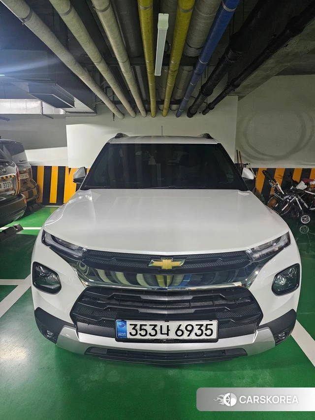 Chevrolet (GM Daewoo) Trailblazer 2020 Белый из Кореи