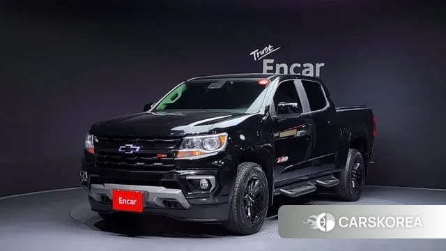 Chevrolet (GM Daewoo) Real New Colorado 2021 Черный из Кореи