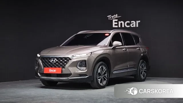 Hyundai Santa Fe TM 2018 Серый из Кореи