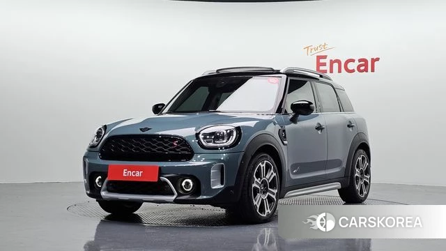 Mini Cooper S Countryman 2022 Небесно-голубой из Кореи