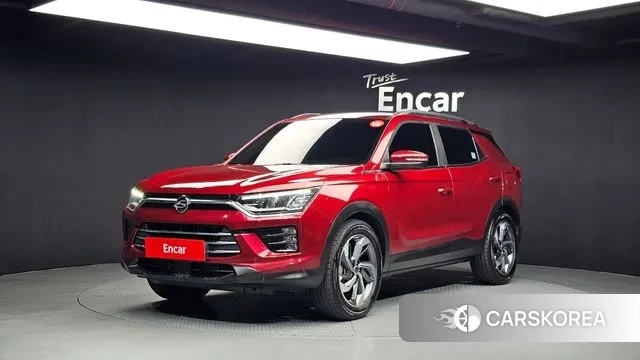 Ssangyong Beautiful Korando 2019 Красный из Кореи