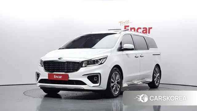 Kia The New Carnival 2018 Белый из Кореи
