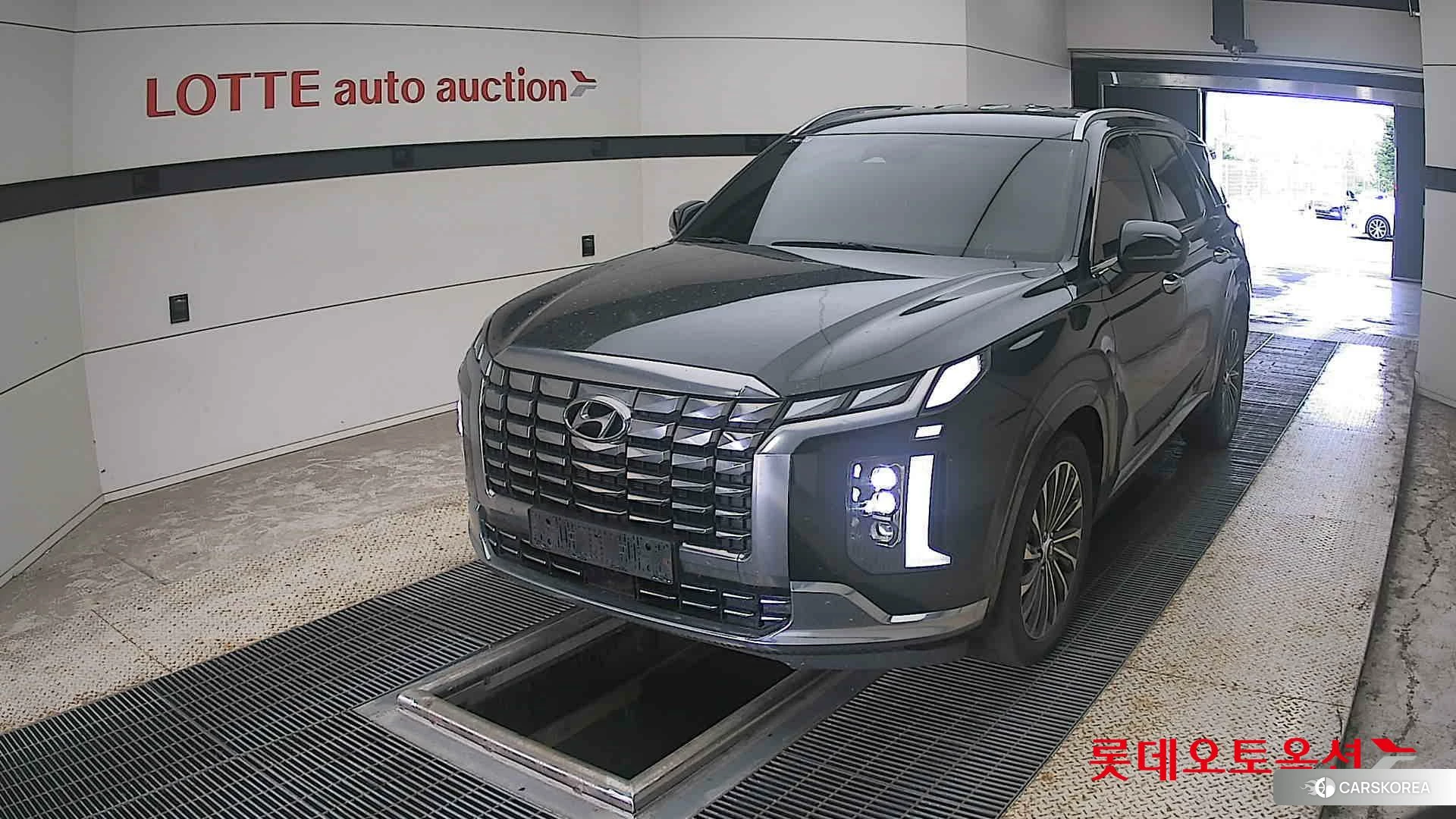 Hyundai Palisade 2023 Черный из Кореи