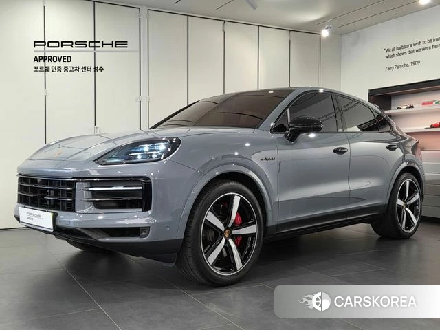 Porsche Cayenne (PO536) 2025 Небесно-голубой из Кореи