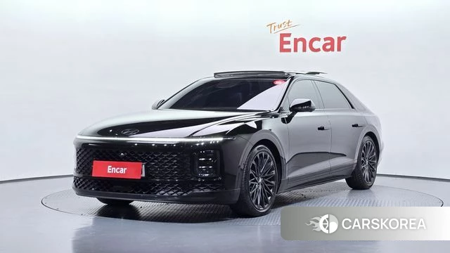 Hyundai Grandeur Hybrid (GN7) 2024 Черный из Кореи