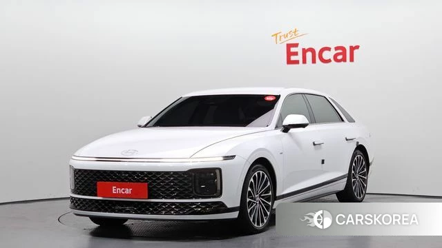 Hyundai Grandeur Hybrid (GN7) 2024 Белый из Кореи