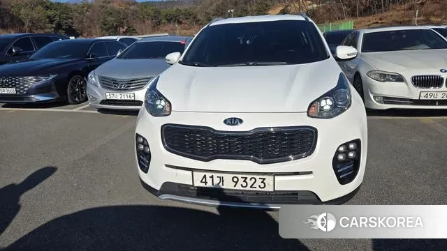 Kia Sportage The Bold 2018 Белый из Кореи