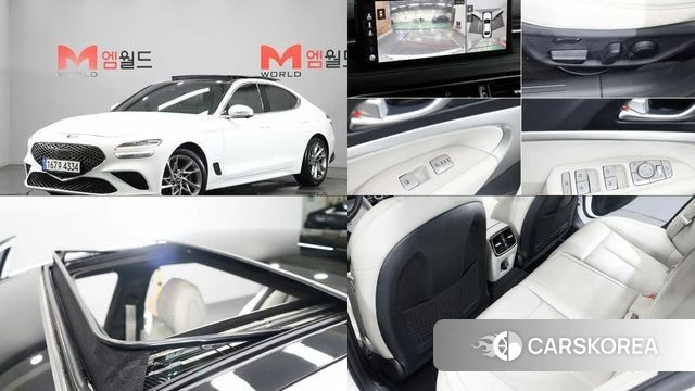 Genesis The New G70 2021 Белый из Кореи