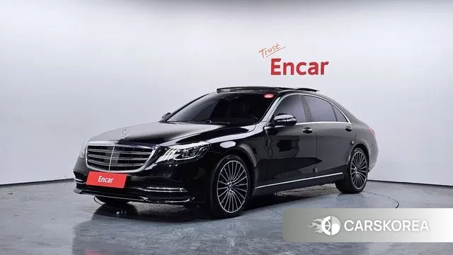Mercedes-Benz S-Class W222 2018 Черный из Кореи