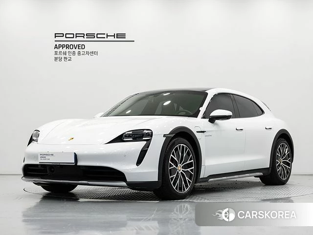 Porsche Taycan 2023 Белый из Кореи