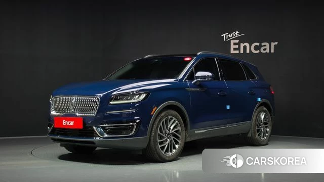 Lincoln Nautilus First generation 2019 Синий из Кореи