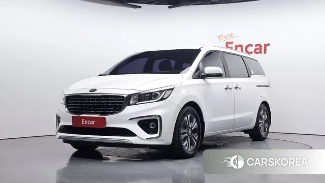 Kia The New Carnival 2019 Белый из Кореи