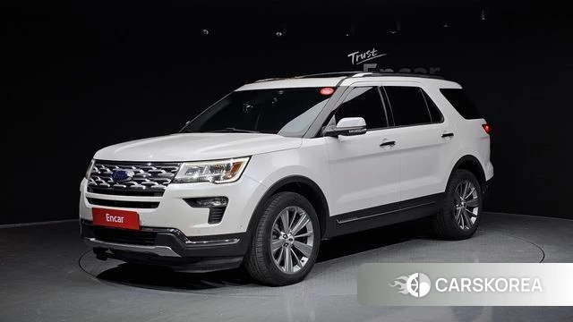Ford Explorer 2018 Белый из Кореи