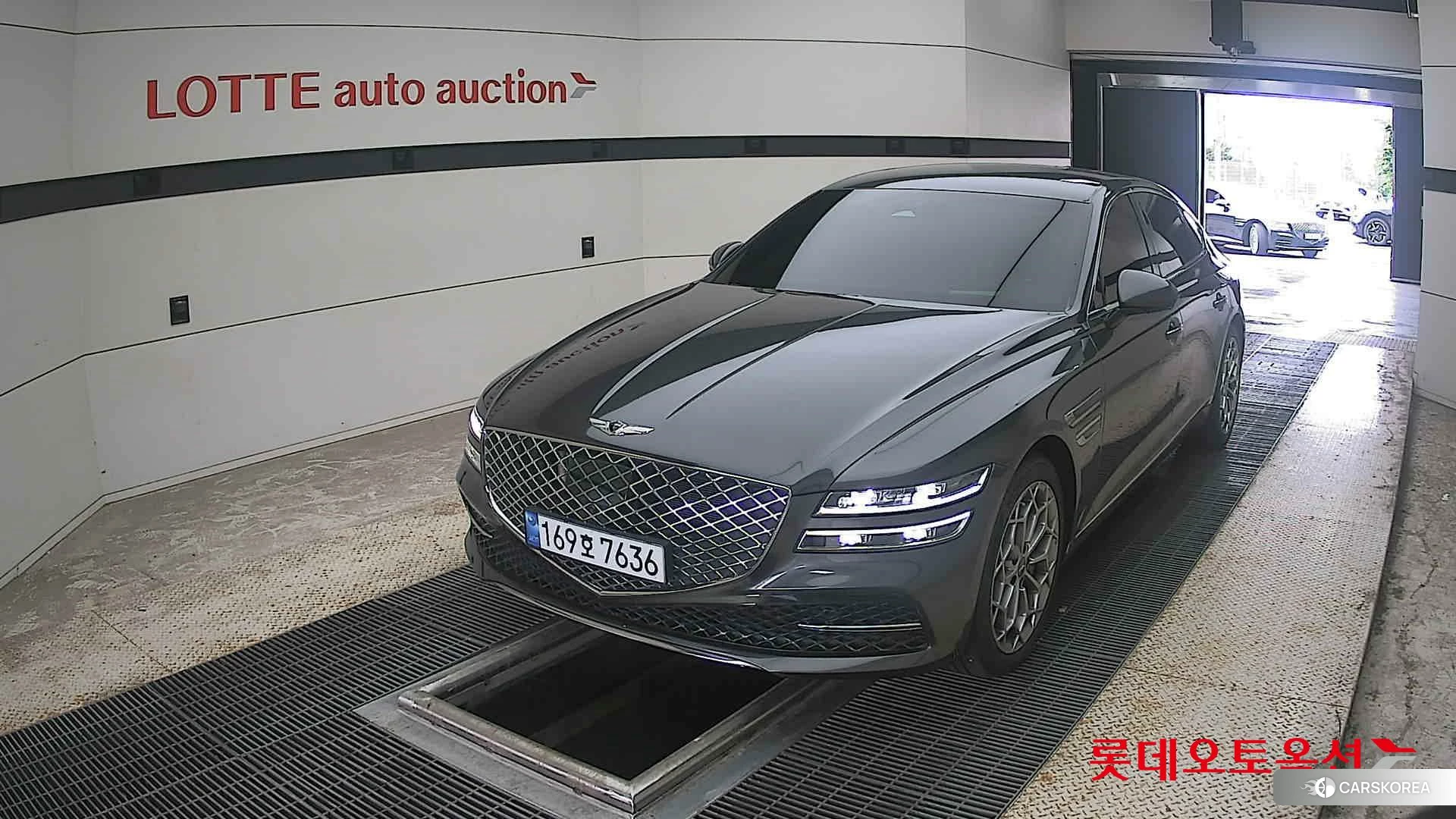 Hyundai G80 2022 Makalu Grey из Кореи