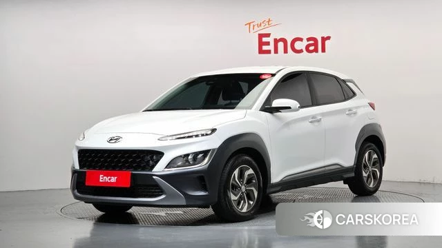 Hyundai The New Kona Hybrid 2021 Белый из Кореи