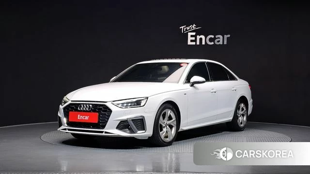 Audi A4 (B9) 2021 Белый из Кореи