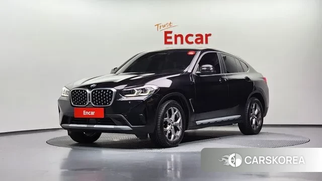 BMW X4 (G02) 2022 Черный из Кореи