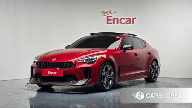 Kia Stinger 2018 Красный из Кореи