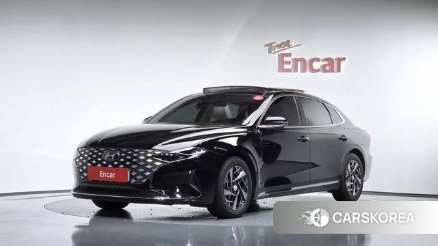 Hyundai The New Grandeur IG Hybrid 2022 Черный из Кореи