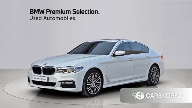 BMW 5 Series (G30) 2018 Белый из Кореи