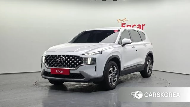 Hyundai The New Santa Fe 2023 Белый из Кореи