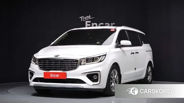 Kia The New Carnival 2019 Белый из Кореи