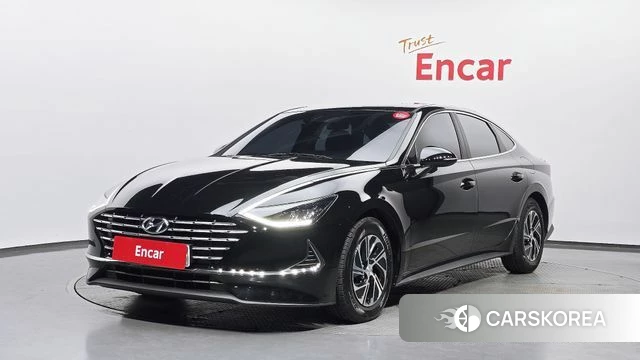 Hyundai Sonata Hybrid (DN8) 2022 Черный из Кореи