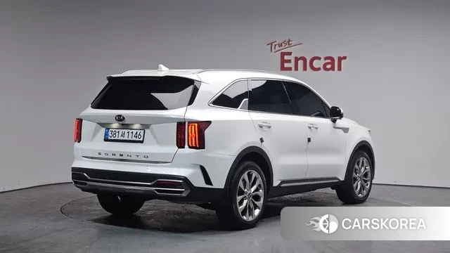 Kia Sorento 4th Generation 2021 Белый из Кореи