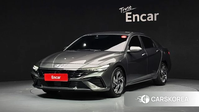 Hyundai The New Avante (CN7) 2024 Серый из Кореи