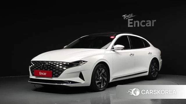 Hyundai The New Grandeur IG Hybrid 2022 Белый из Кореи