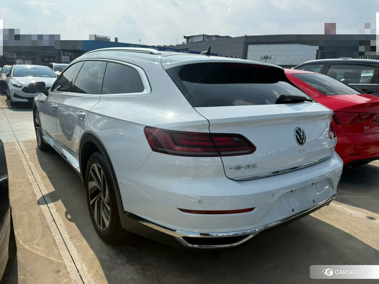 Volkswagen CC 2020 Белый из Китая