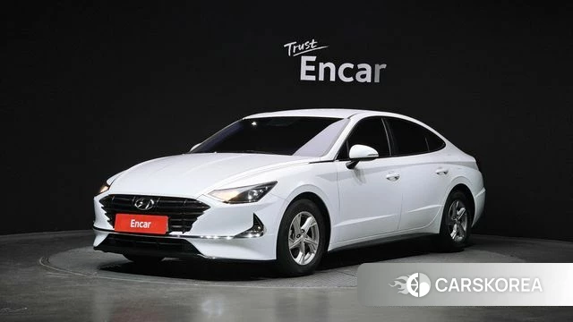 Hyundai Sonata (DN8) 2019 Белый из Кореи
