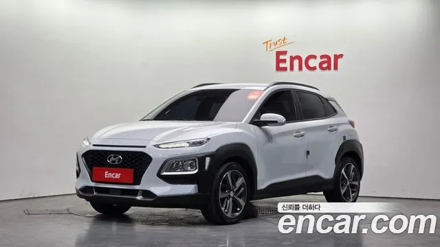 Hyundai Kona 2018 Белый из Кореи