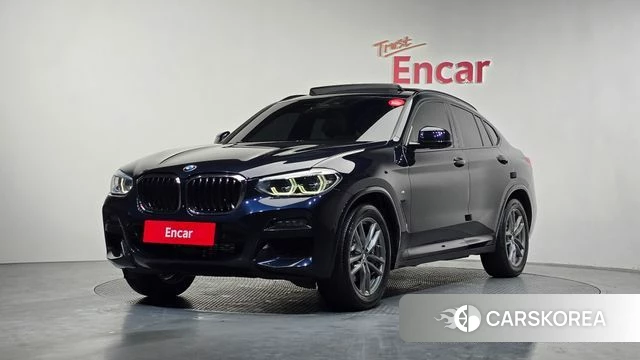 BMW X4 (G02) 2019 Черный из Кореи