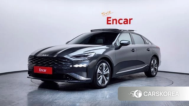 Kia K8 Hybrid 2022 Серый из Кореи