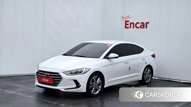 Hyundai Avante AD 2018 Белый из Кореи