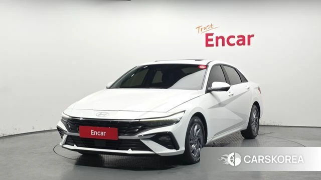 Hyundai The New Avante (CN7) 2024 Белый из Кореи