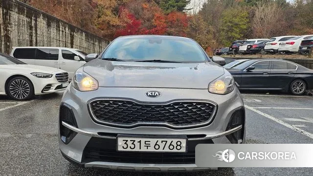 Kia Sportage The Bold 2020 Серый из Кореи