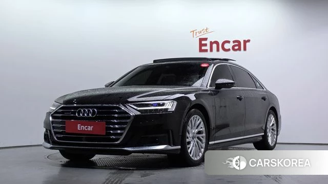 Audi A8 (D5) 2021 Черный из Кореи