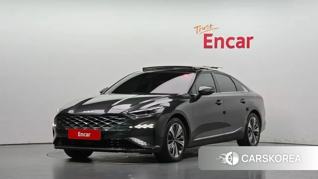 Kia K8 Hybrid 2022 Серый из Кореи