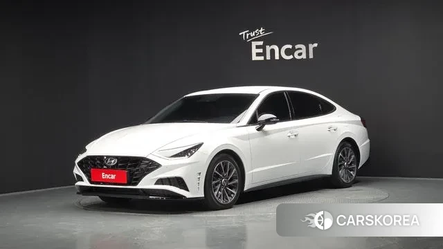 Hyundai Sonata (DN8) 2022 Белый из Кореи