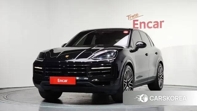 Porsche Cayenne (PO536) 2024 Черный из Кореи