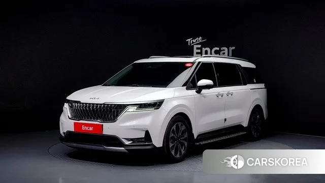 Kia Carnival 4th generation 2021 Белый из Кореи