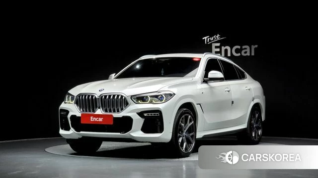 BMW X6 (G06) 2021 Белый из Кореи